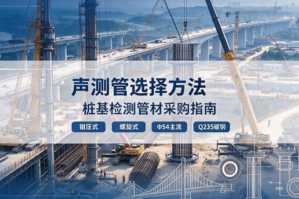 绿春声测管选型标准