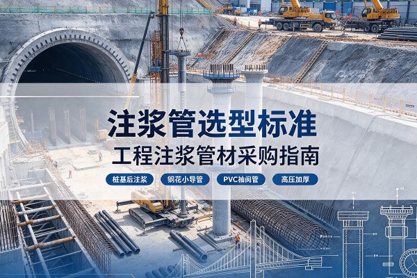 绿春注浆管选型标准