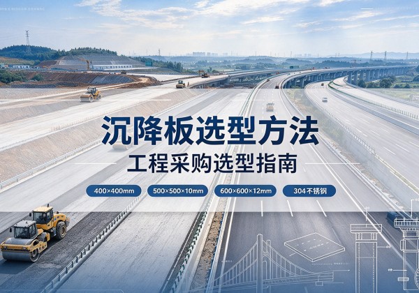 绿春沉降板选择方法